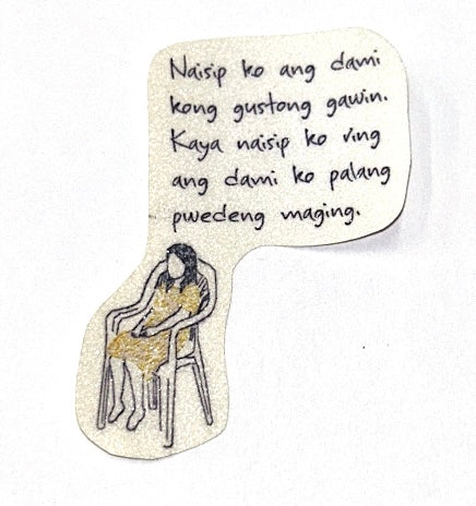 Naisip ko ang dami… Sticker