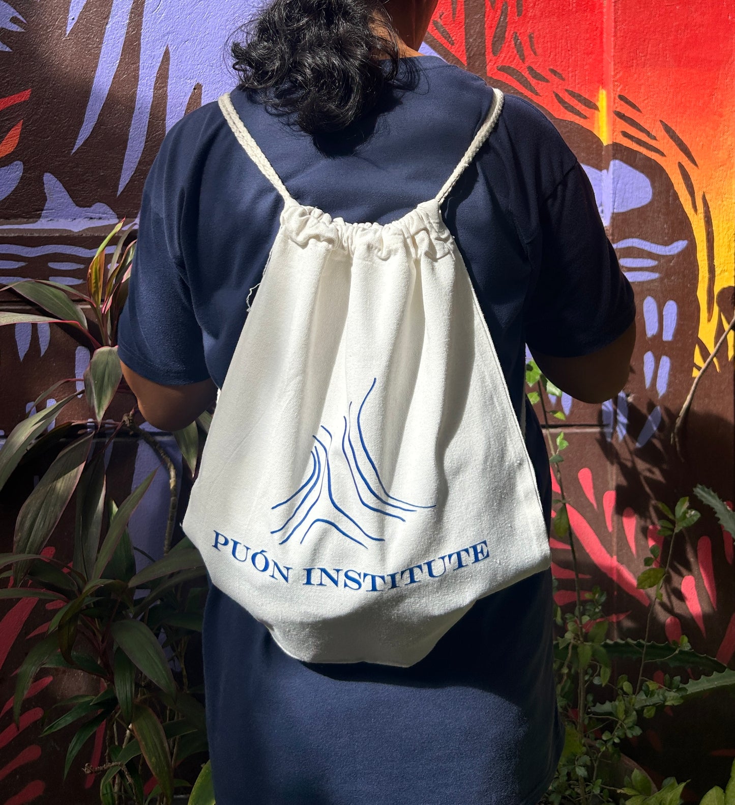Puon Institute Drawstring Backpack