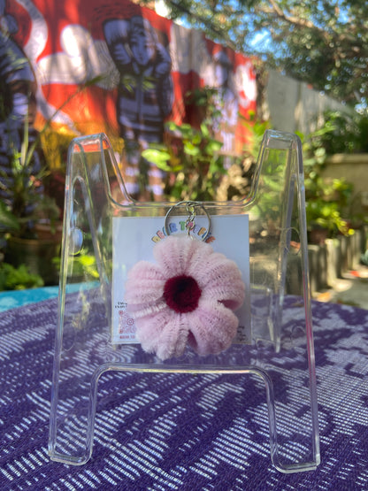 Flower Keychain (Light Pink)