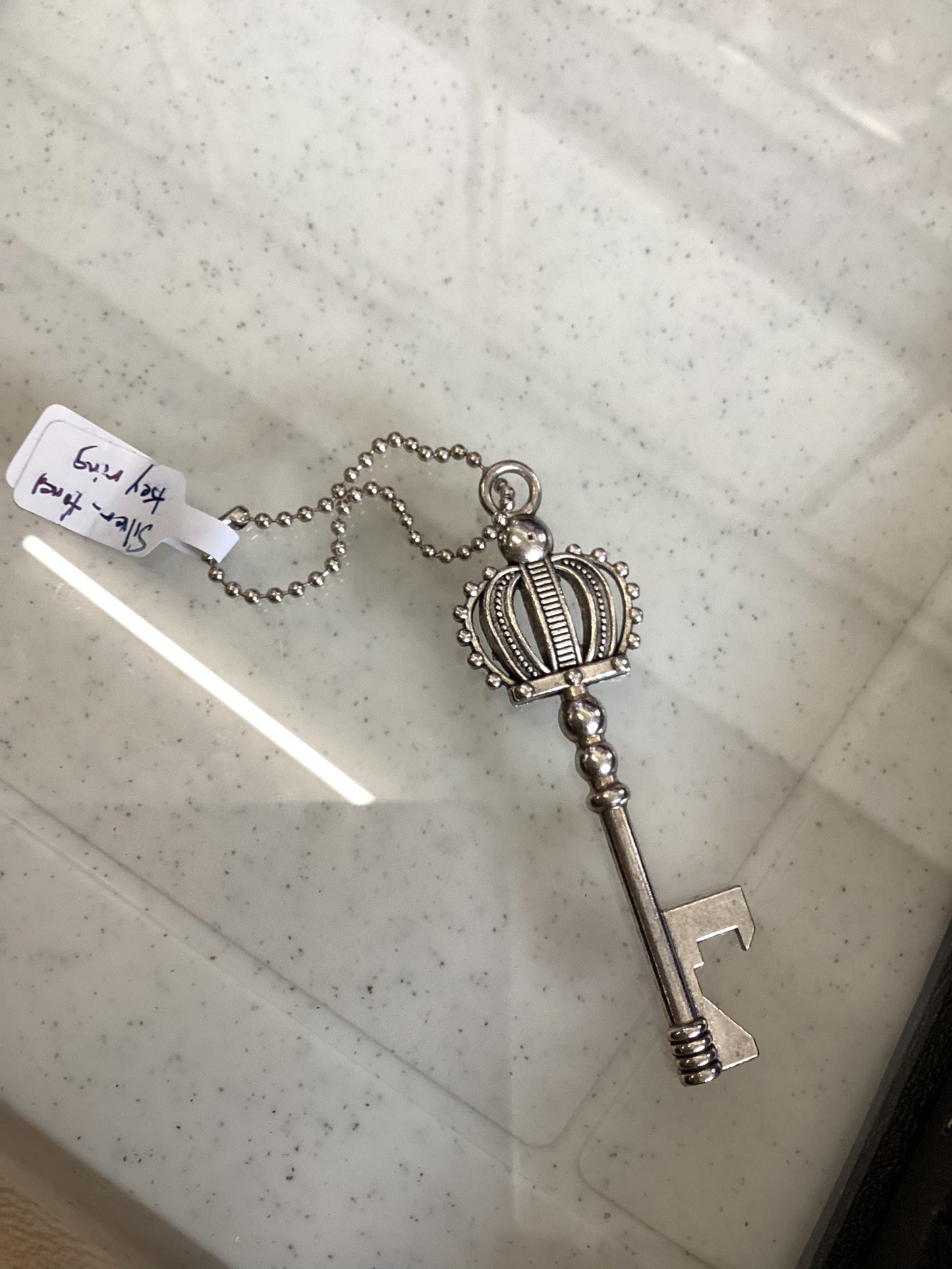 Silver Toned Key rings