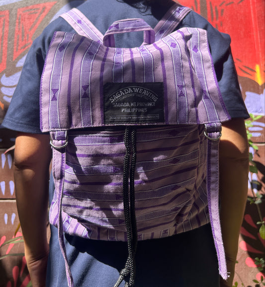 Sagada Backpack - Light & Dark Violet