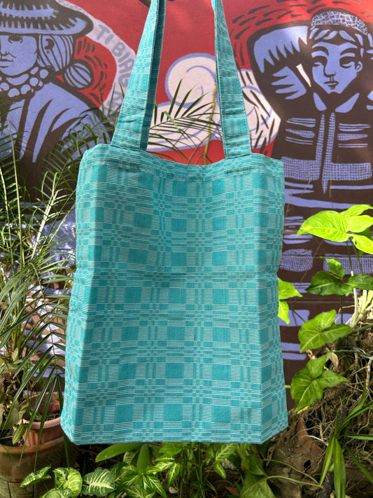 Inabel Tote Bag - Light Blue