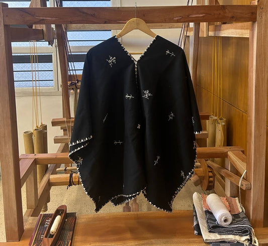 Handstitched Poncho