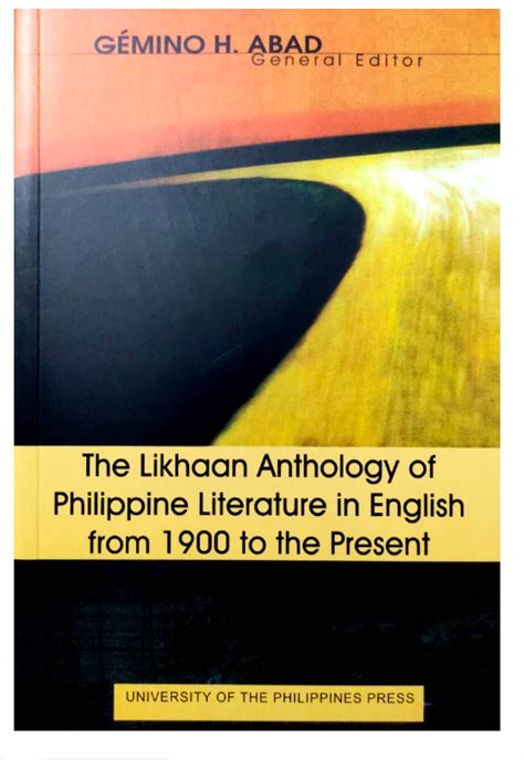 The Likhaan Anthology of Philippine Literature in English from 1990 to the Present